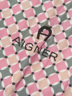 Aigner Girls Patterned Dress In Pink -Monna Clothing Shop AIGA3002 843 3