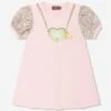 Aigner Girls Charm Necklace Dress In Pink 1 Aigner Girls Charm Necklace Dress In Pink -Monna Clothing Shop AIGS4022 TICKLED PINK 1