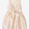 Girls Sydney Sparkle Dress In Gold -Monna Clothing Shop ANGS2052 GOLD 1
