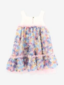 Girls Donatella Dress In Multicolour 7 Girls Donatella Dress In Multicolour -Monna Clothing Shop ANGS4024 MULTICOLOURED 2