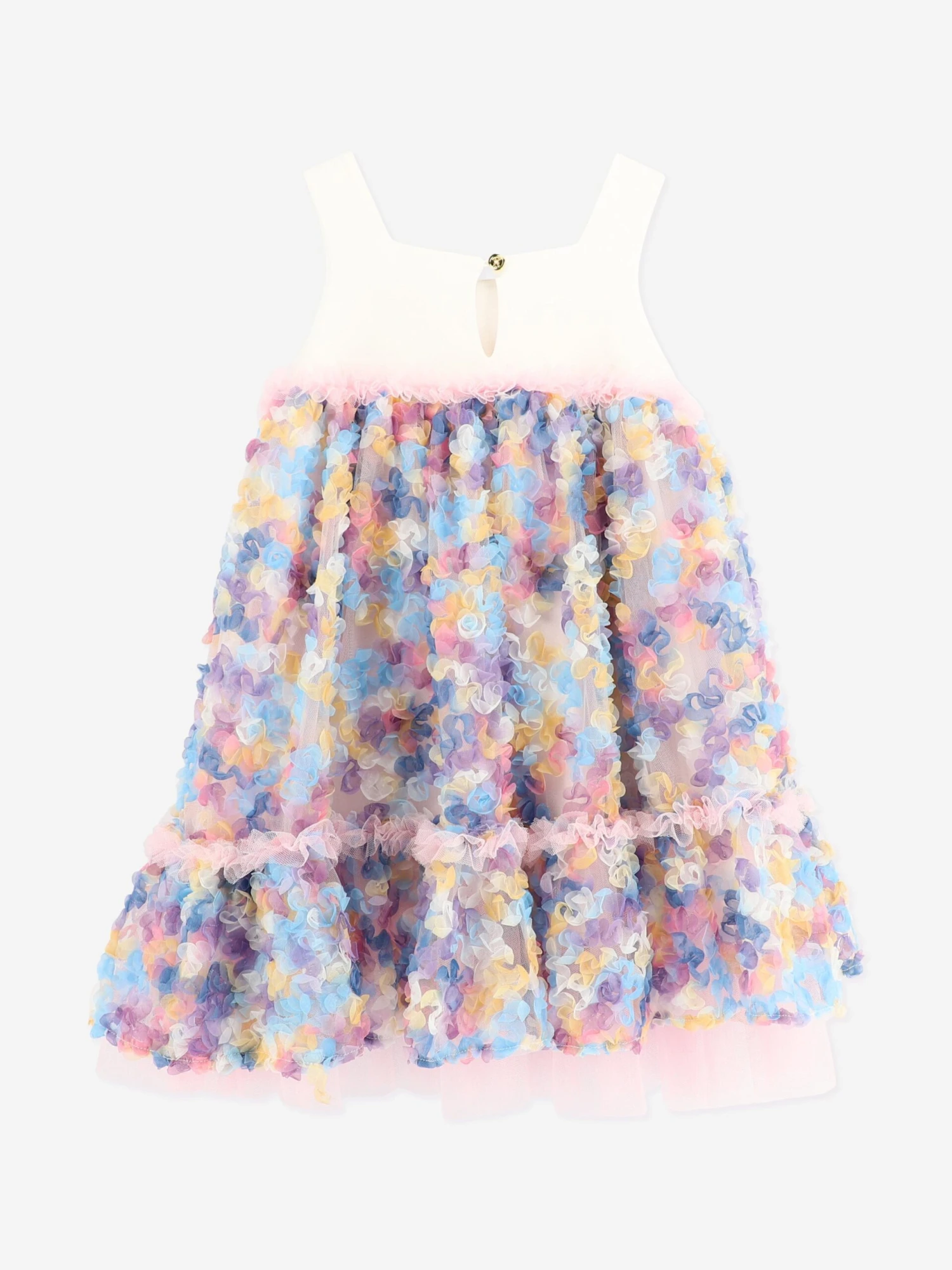 Girls Donatella Dress In Multicolour 4 Girls Donatella Dress In Multicolour - Image 2