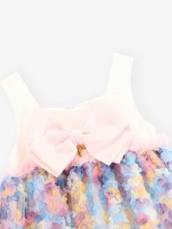 Girls Donatella Dress In Multicolour 8 Girls Donatella Dress In Multicolour -Monna Clothing Shop ANGS4024 MULTICOLOURED 3
