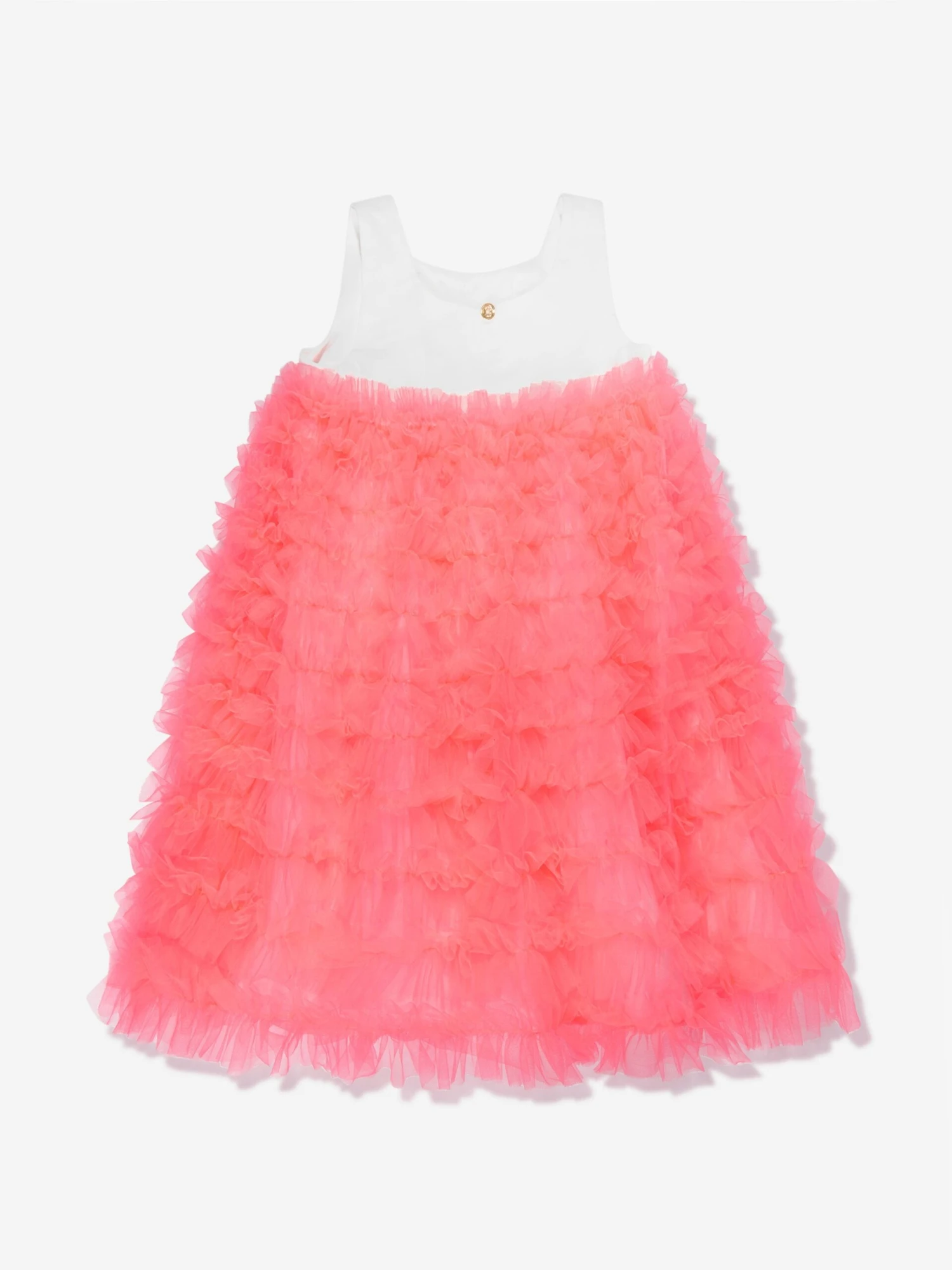 Girls Donna Dress In Orange 4 Girls Donna Dress In Orange - Image 2