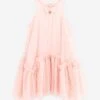 Girls Martine Sparkle Dress In Pink -Monna Clothing Shop ANGS4033 PINK 1