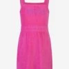 Emporio Armani Girls Dress - Cotton French Terry Dress -Monna Clothing Shop ARMS0001 PINK 1