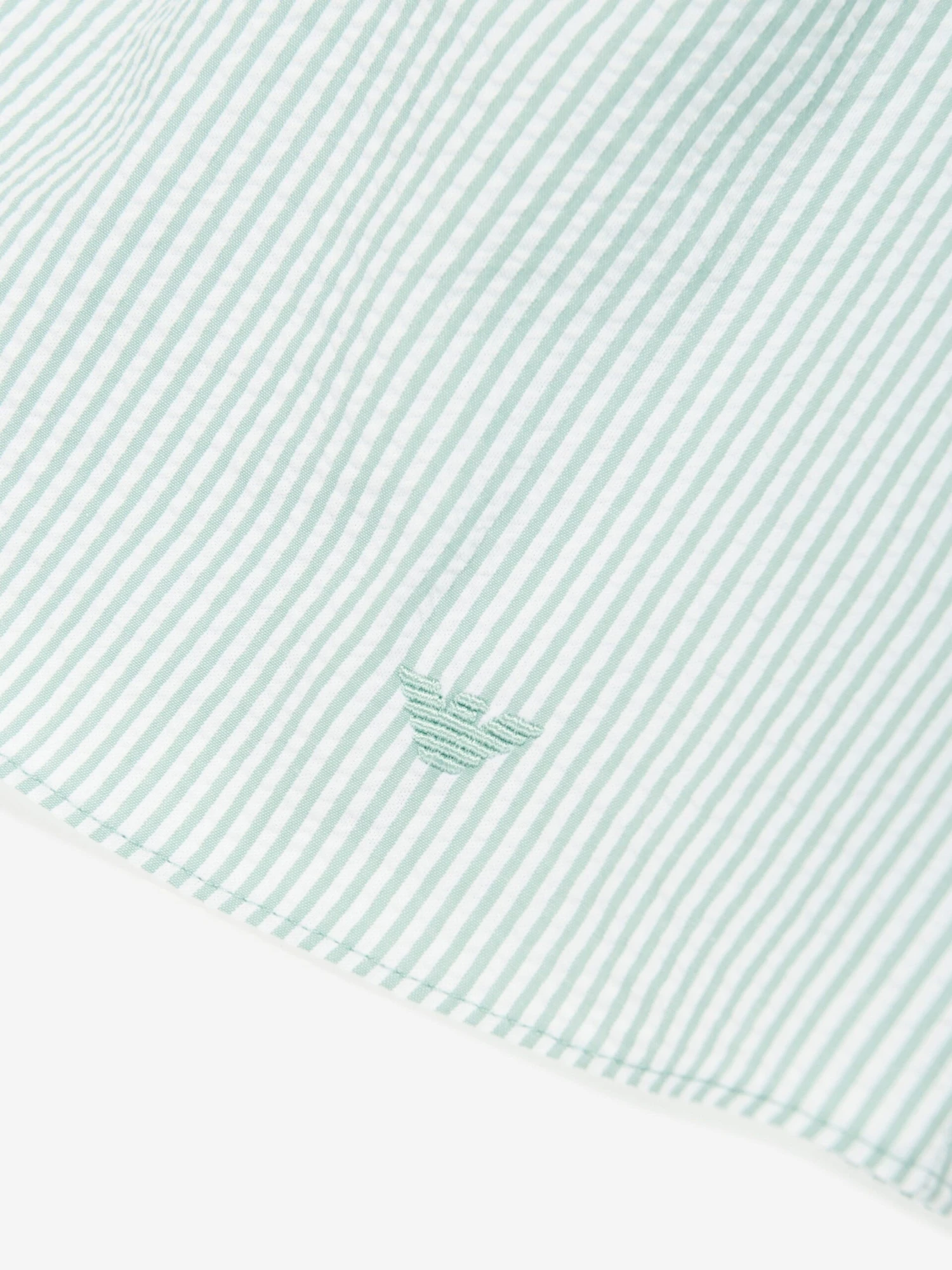 Emporio Armani Baby Girls Striped Dress In Blue 5 Emporio Armani Baby Girls Striped Dress In Blue - Image 3