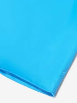 Girls Backless Satin Midi Dress In Blue -Monna Clothing Shop AYAA3007 BLUE 5