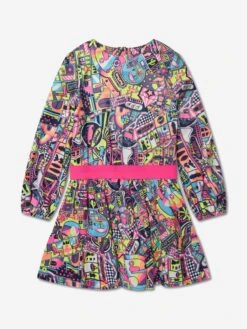 Billieblush Girls Fun Crossing Dress In Multicolour