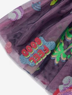 Billieblush Girls Imaginary World Dress In Navy -Monna Clothing Shop BILA3059 85T 3