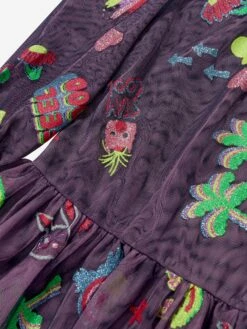 Billieblush Girls Imaginary World Dress In Navy -Monna Clothing Shop BILA3059 85T 4