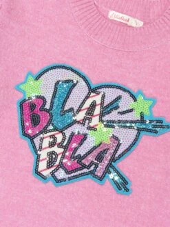 Billieblush Girls Knitted Dress In Pink -Monna Clothing Shop BILA3066 47C 3