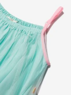 Billieblush Girls Sleeveless Dress In Green 10 Billieblush Girls Sleeveless Dress In Green -Monna Clothing Shop BILS4070 BEACH GLASS 3