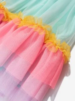 Billieblush Girls Sleeveless Dress In Green 11 Billieblush Girls Sleeveless Dress In Green -Monna Clothing Shop BILS4070 BEACH GLASS 4