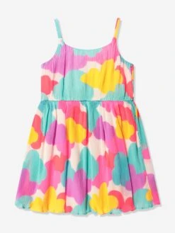 Billieblush Girls Sleeveless Cloud Dress In Multicolour -Monna Clothing Shop BILS4076 MULTICOLOURED 1