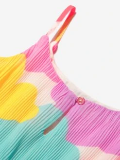 Billieblush Girls Sleeveless Cloud Dress In Multicolour -Monna Clothing Shop BILS4076 MULTICOLOURED 4