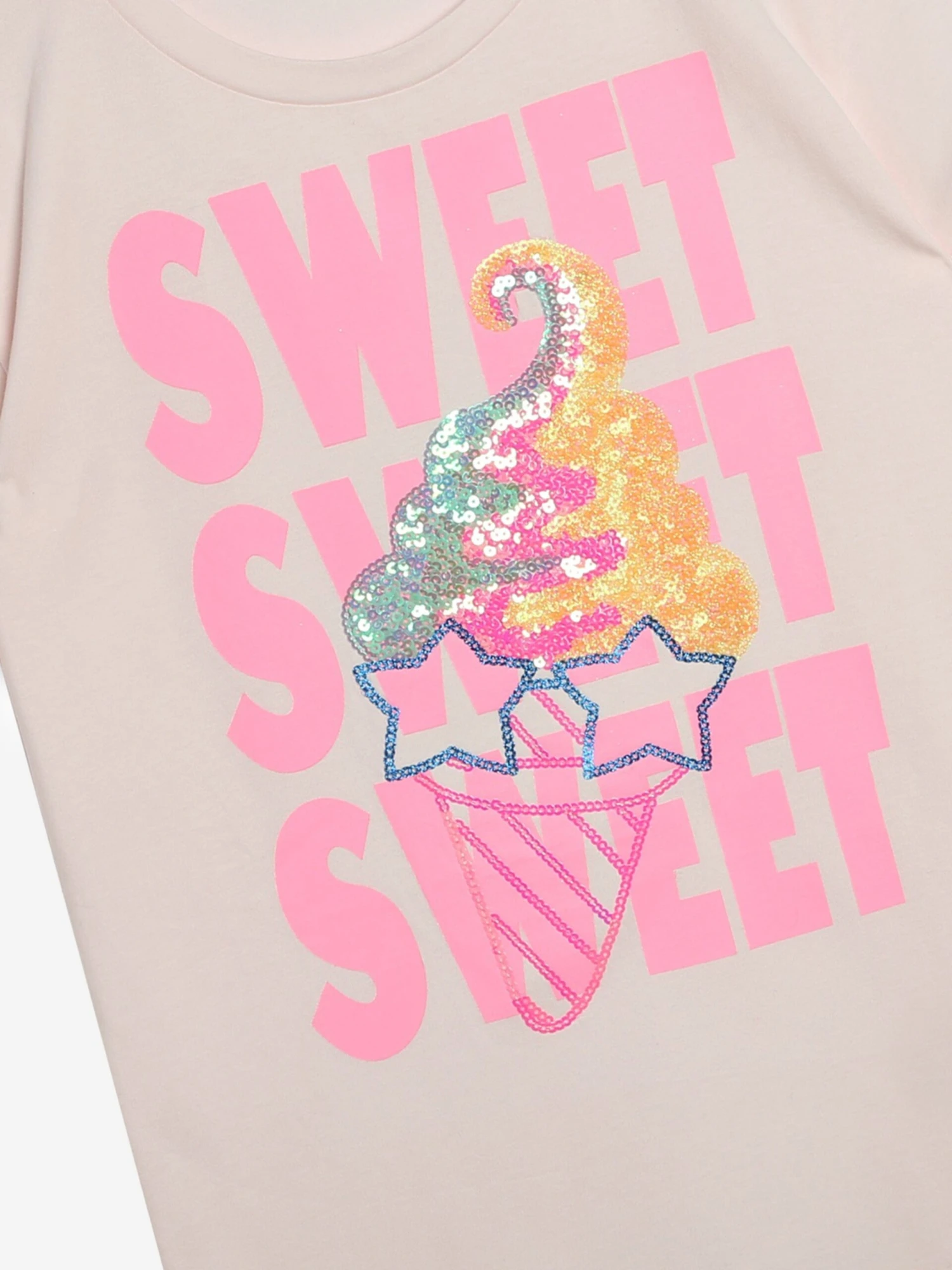 Billieblush Girls T-Shirt Dress In Pink 5 Billieblush Girls T-Shirt Dress In Pink - Image 3