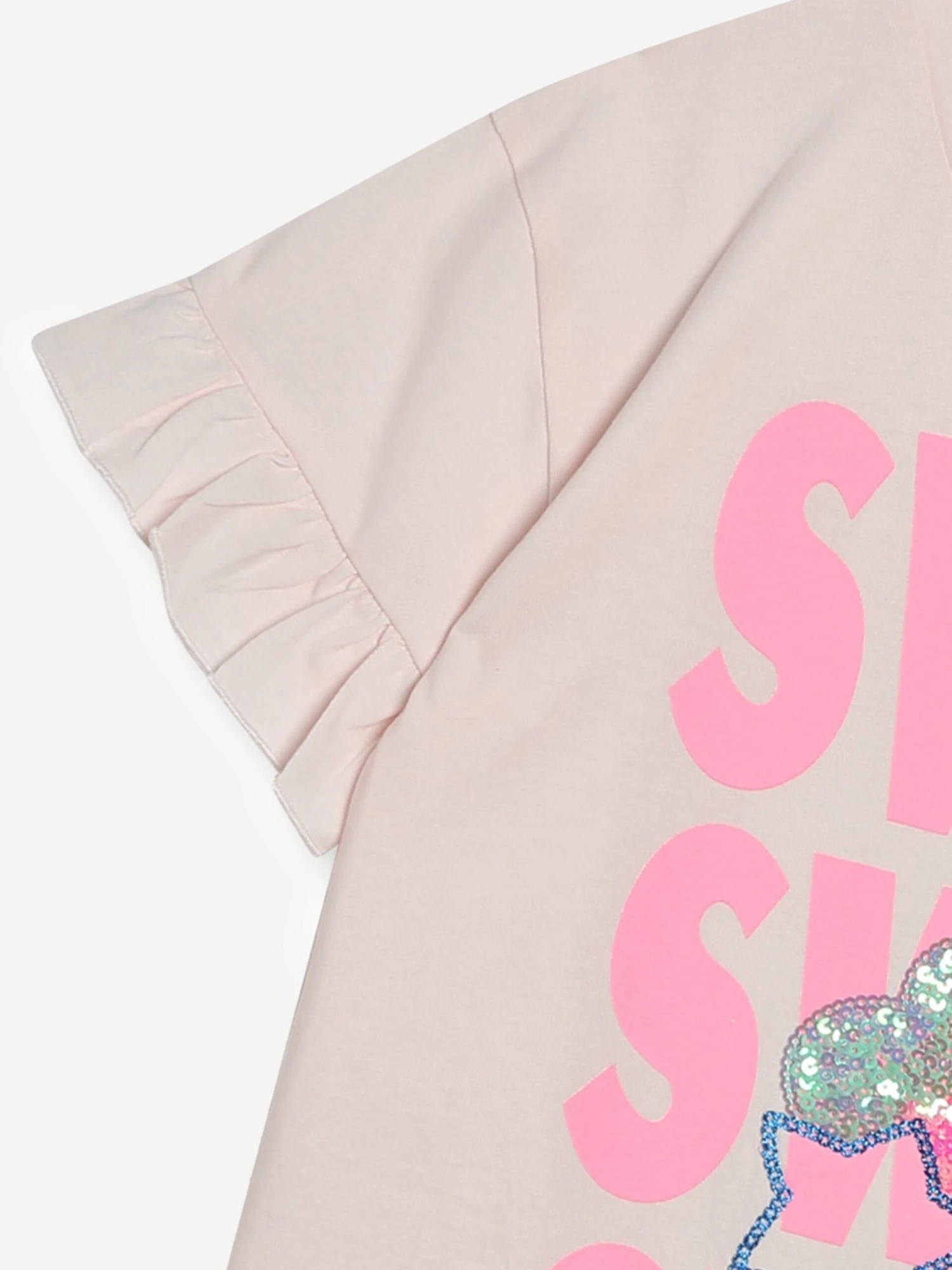 Billieblush Girls T-Shirt Dress In Pink 6 Billieblush Girls T-Shirt Dress In Pink - Image 4