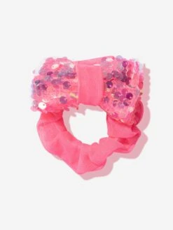 Billieblush Girls Sequin Dress With Scrunchie In Multicolour -Monna Clothing Shop BILS4127 MULTICOLOURED 4