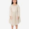 BONPOINT Girls Bluebell Dress In Beige -Monna Clothing Shop BONA2232326299