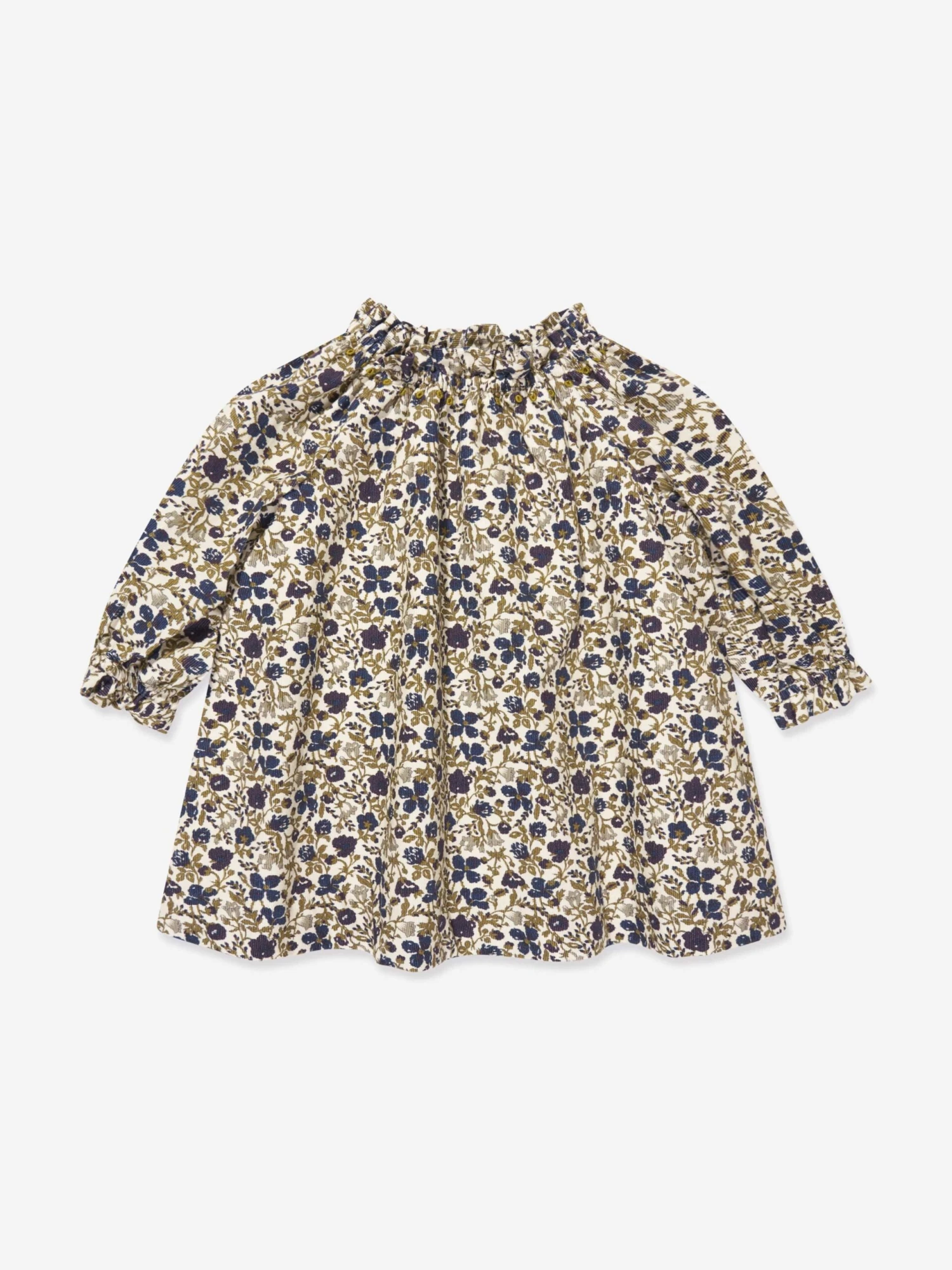 BONPOINT Baby Girls Prunelle Dress In Beige 3 BONPOINT Baby Girls Prunelle Dress In Beige