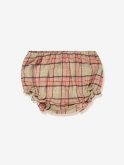 BONPOINT Baby Girls Tartan Dress With Knickers 9 BONPOINT Baby Girls Tartan Dress With Knickers -Monna Clothing Shop BONPOINT D00380 4
