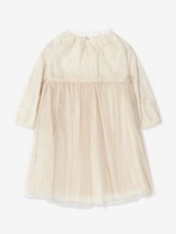 BONPOINT Girls Bluebell Dress In Beige 9 BONPOINT Girls Bluebell Dress In Beige -Monna Clothing Shop BONPOINT D41308 2