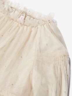 BONPOINT Girls Bluebell Dress In Beige 10 BONPOINT Girls Bluebell Dress In Beige -Monna Clothing Shop BONPOINT D41308 3