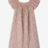 BONPOINT Girls Coryse Floral Dress In Multicolour 1 BONPOINT Girls Coryse Floral Dress In Multicolour -Monna Clothing Shop BONS4016 FL CORAIL 1