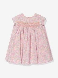 BONPOINT Baby Girls Maruska Smocked Dress In Multicolour