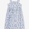 BONPOINT Girls Laly Pinafore Dress In Blue 2 BONPOINT Girls Laly Pinafore Dress In Blue -Monna Clothing Shop BONS4107 RA CIEL 1