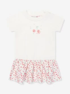 BONPOINT Baby Girls Felice T-Shirt Dress In White