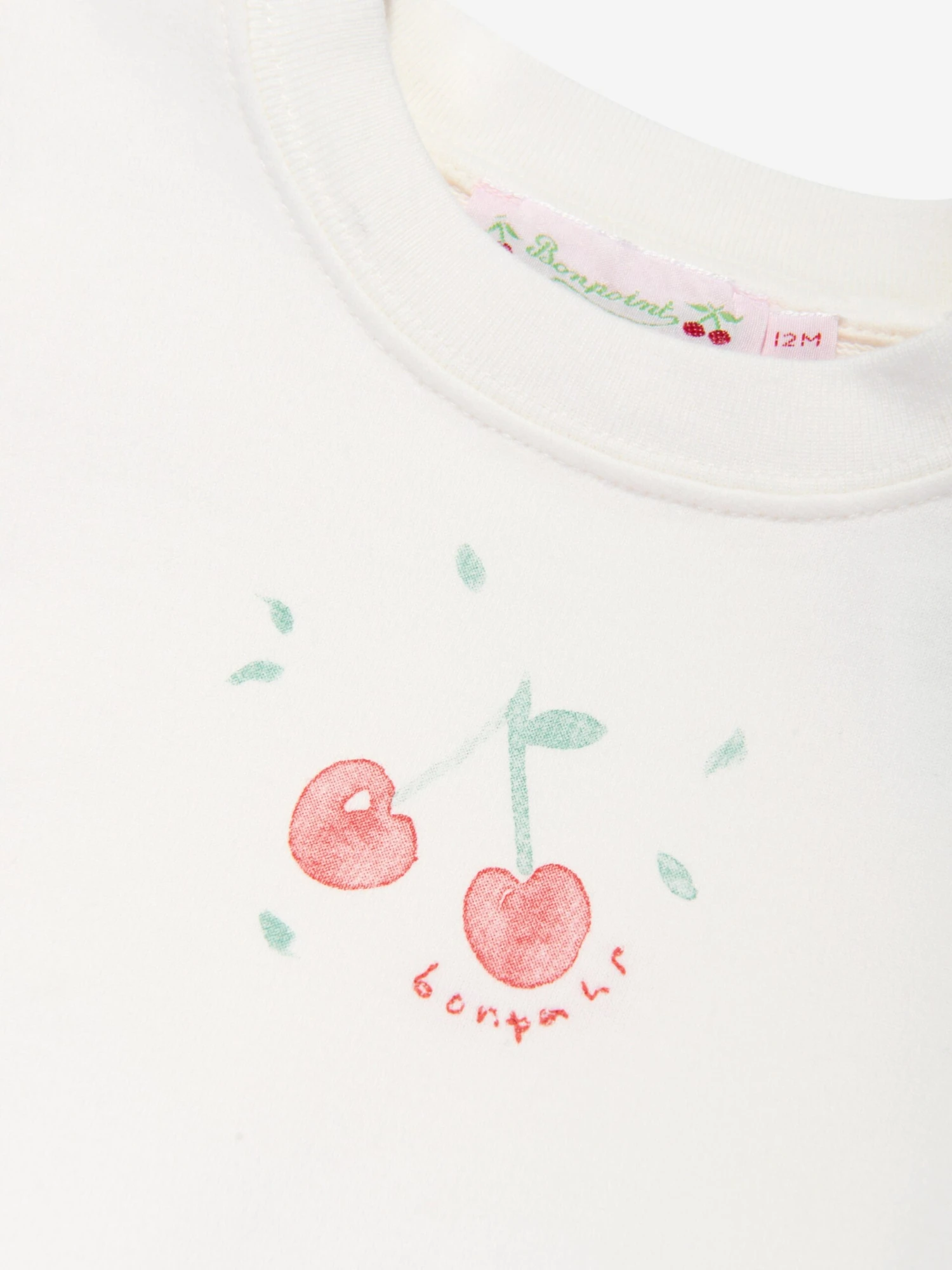 BONPOINT Baby Girls Felice T-Shirt Dress In White 5 BONPOINT Baby Girls Felice T-Shirt Dress In White - Image 3