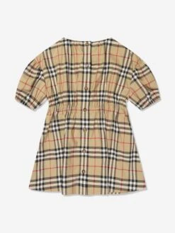 Girls Shelley Dress In Archive Beige Check 10 Girls Shelley Dress In Archive Beige Check -Monna Clothing Shop BURA3028 A7028 2