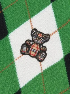 Girls Bess Argyle Dress In Green 10 Girls Bess Argyle Dress In Green -Monna Clothing Shop BURA3029 B5283 3