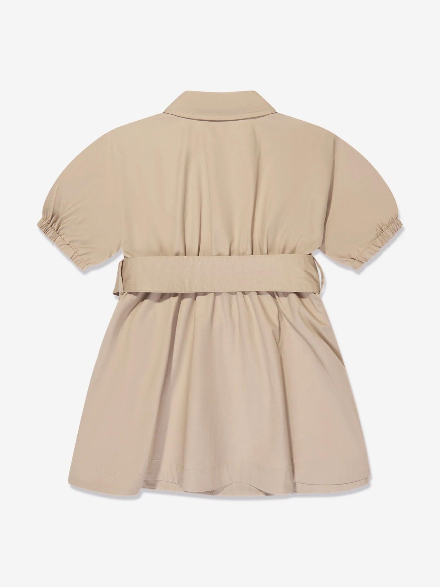 Girls Regina Dress In Soft Fawn 5 Girls Regina Dress In Soft Fawn - Image 3