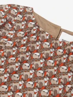 Girls Elita Dress In Beige -Monna Clothing Shop BURA3038 B6101 3