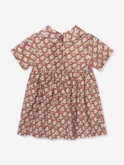 Baby Girls Geraldine Dress In Beige -Monna Clothing Shop BURA3047 B6101 3