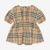 Baby Girls Shelley Dress In Archive Beige Check 2 Baby Girls Shelley Dress In Archive Beige Check -Monna Clothing Shop BURA3069 A7028 1