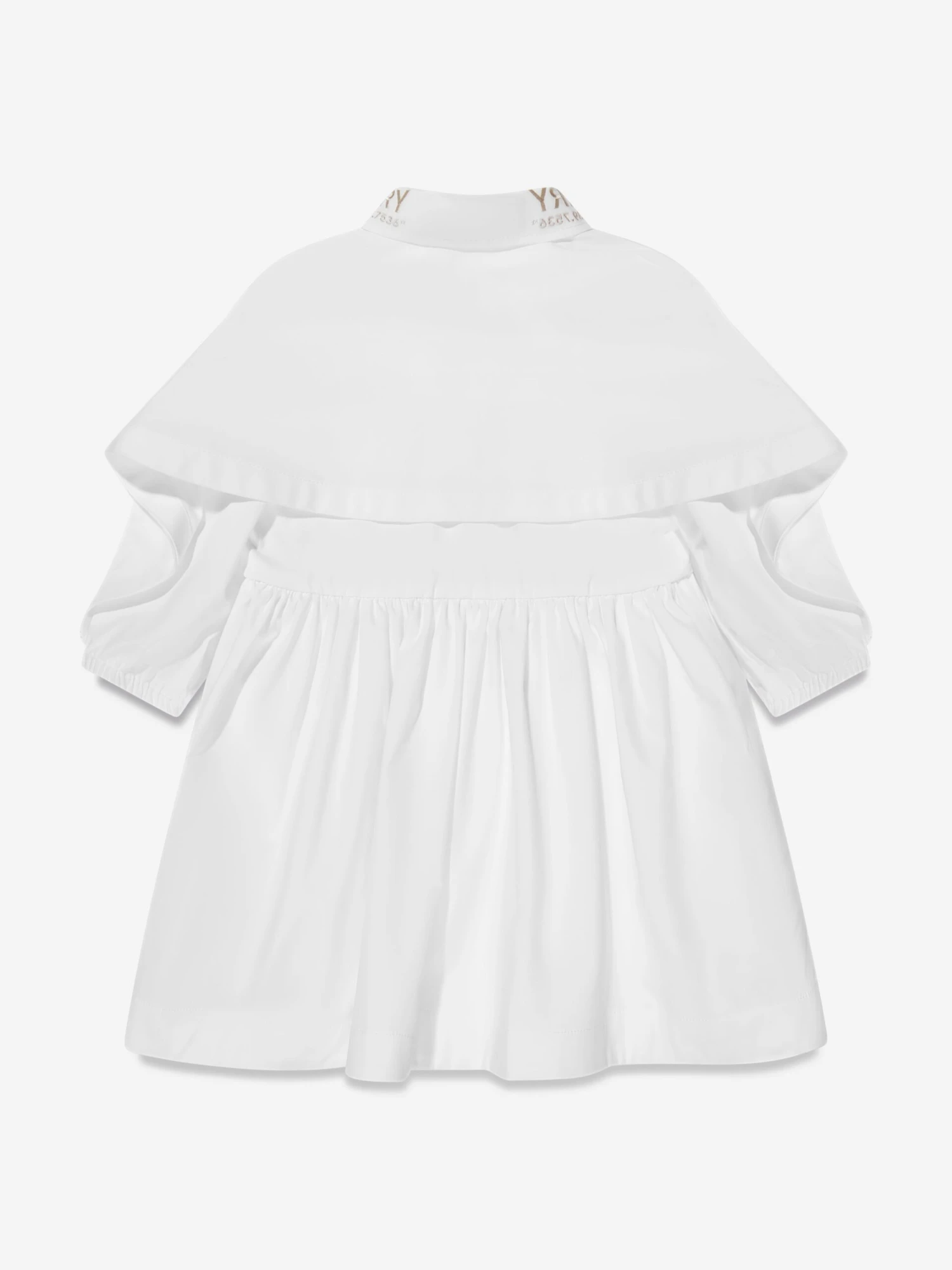 Baby Girls Mini Lyria Dress In White 4 Baby Girls Mini Lyria Dress In White - Image 2