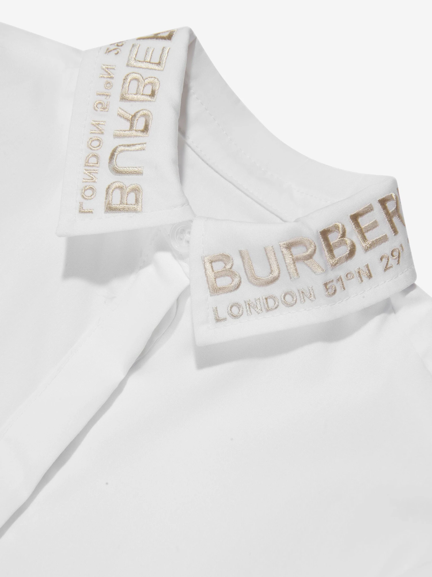 Baby Girls Mini Lyria Dress In White 5 Baby Girls Mini Lyria Dress In White - Image 3