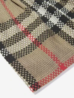 Baby Girls Mini Marva Check Dress In Archive Beige -Monna Clothing Shop BURA3111 A7168 4