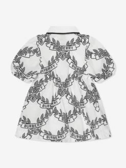 Girls Alesea Crest Dress In White 7 Girls Alesea Crest Dress In White -Monna Clothing Shop BURA3120 A8788 2