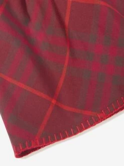 Baby Girls Check Gia Dress In Red -Monna Clothing Shop BURS4085 RED 4