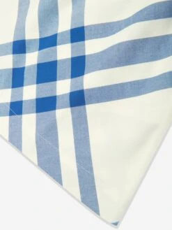 Baby Girls Check Mini Trevelle Dress In White -Monna Clothing Shop BURS4174 WHITE 4