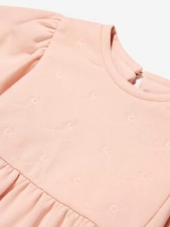 Chloé Girls Flower Dress In Pink -Monna Clothing Shop CHLA3035 45K 3