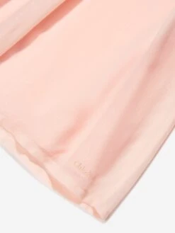 Chloé Girls Smocked Ceremony Dress In Pink 9 Chloé Girls Smocked Ceremony Dress In Pink -Monna Clothing Shop CHLA3036 45K 4