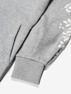 Chloé Girls Hooded Sweater Dress In Grey 11 Chloé Girls Hooded Sweater Dress In Grey -Monna Clothing Shop CHLA3037 A38 4