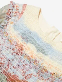 Chloé Girls Ceremony Dress In Multicolour -Monna Clothing Shop CHLA3038 Z41 3