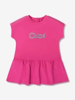 Chloé Baby Girls T-Shirt Dress In Pink
