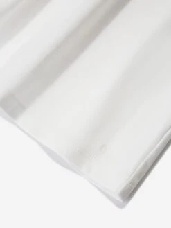 Chloé Girls Ruffle Dress In White -Monna Clothing Shop CHLS4029 OFFWHITE 4